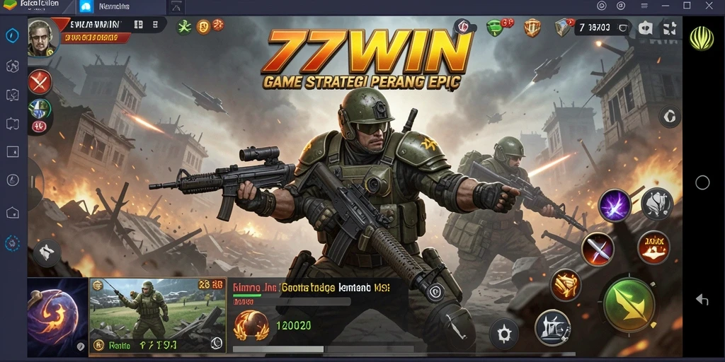 Gameplay strategis yang mendebarkan di 77WIN.