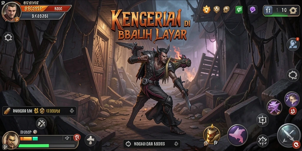 Screenshot menampilkan suasana mencekam di dalam game 8SVIP.