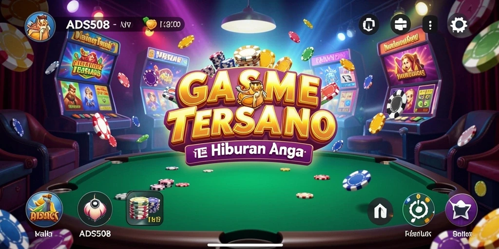 Tampilan menarik gameplay Kasino di ADS508 yang penuh aksi.