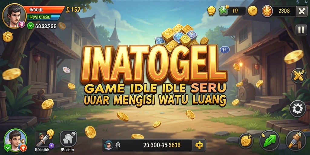 Tampilan gameplay menarik dari INATOGEL dengan elemen Idle.