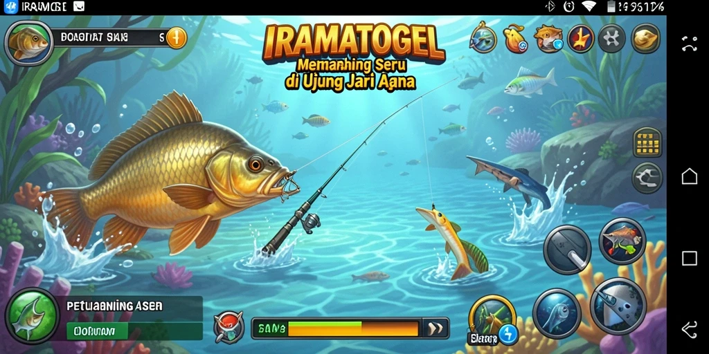 Tangkapan besar di <strong>IRAMATOGEL</strong> menanti Anda dalam gameplay yang seru.
