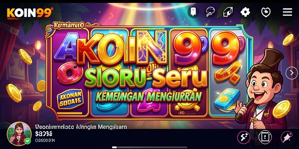 Tampilan gameplay KOIN99 dengan tema Slot yang menarik.