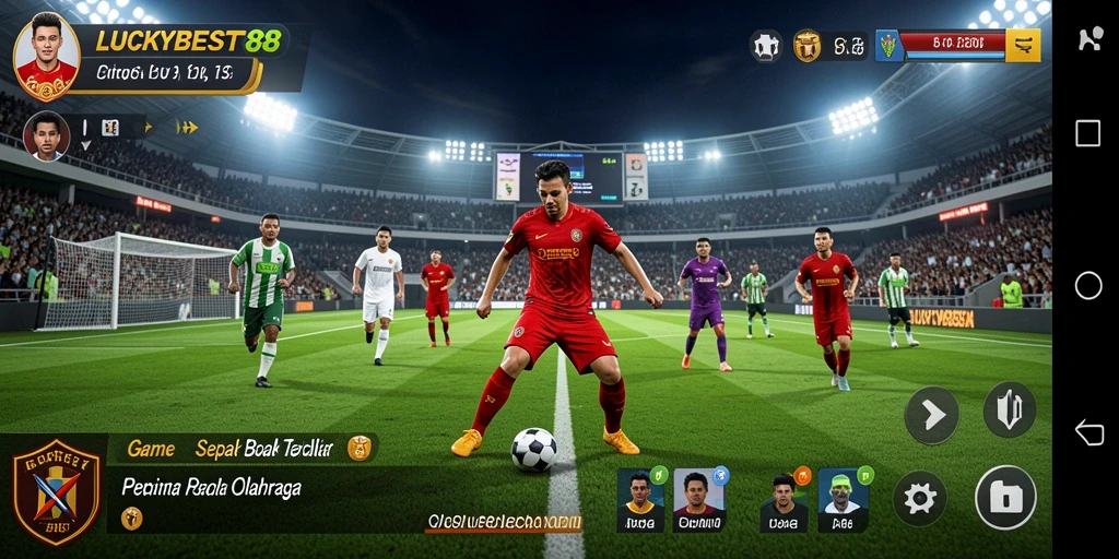 Tampilan gameplay yang menyenangkan di LUCKYBEST88.