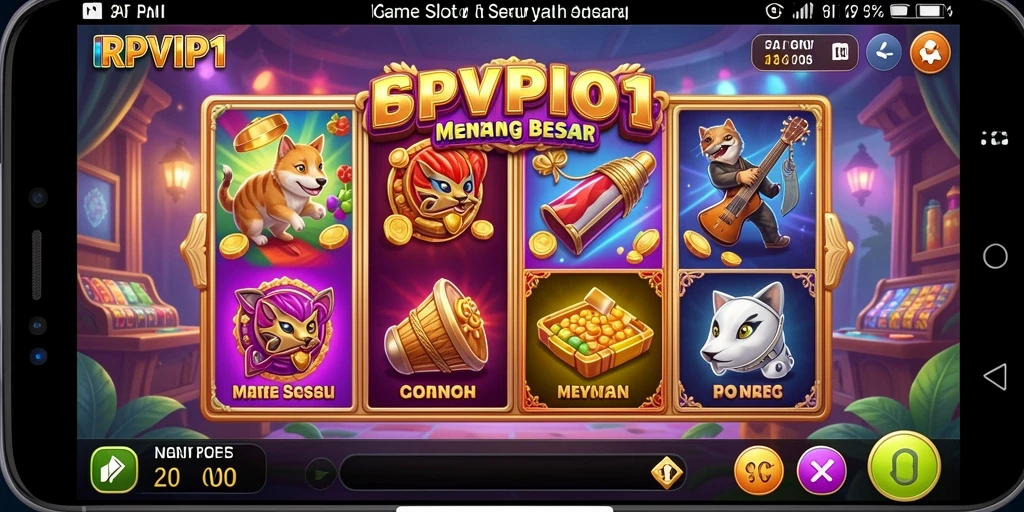 Tampilan menarik dalam gameplay RPVIP1 Slot.