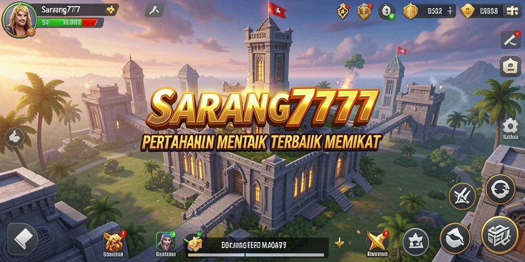Menampilkan aksi menara yang mendebarkan dalam SARANG777.