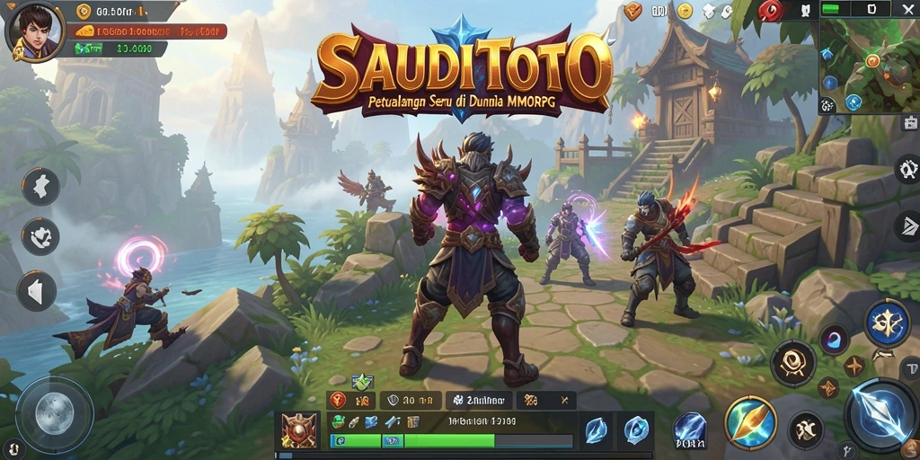 Gameplay SAUDITOTO yang menarik dan penuh aksi.